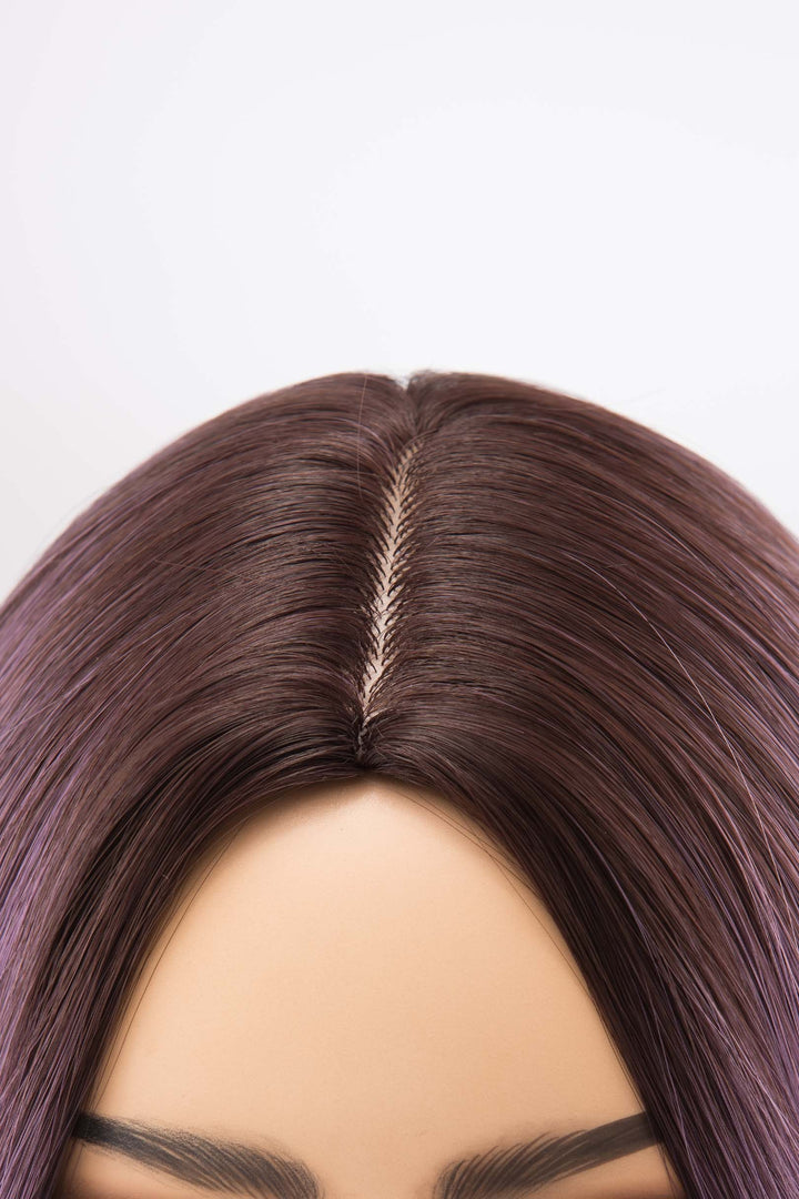 Purple Ombre Wavy Synthetic Wig Yolanda