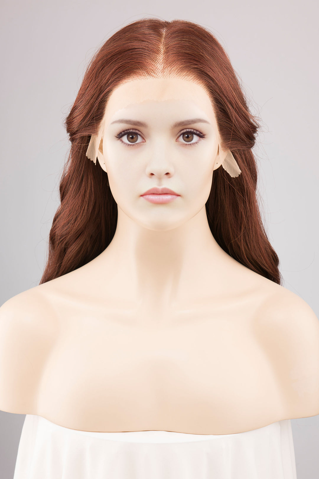 Alicent Hightower Wig  26" Auburn Wavy Lace Front Wig