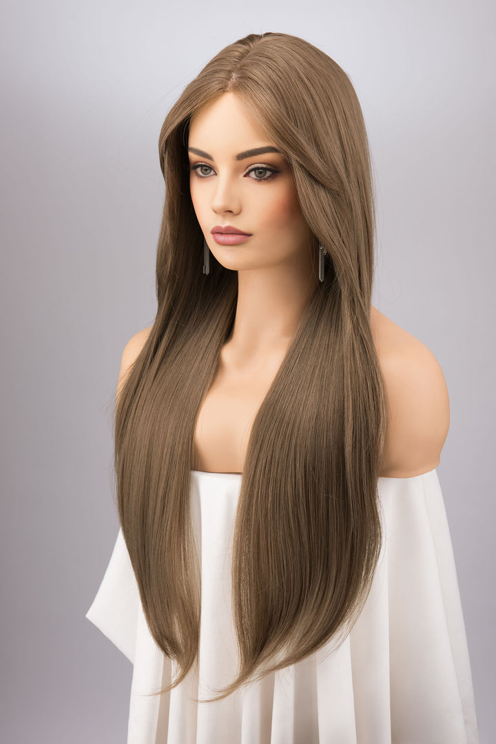 Ash Brown Dark Blonde Lace Wig Elsie