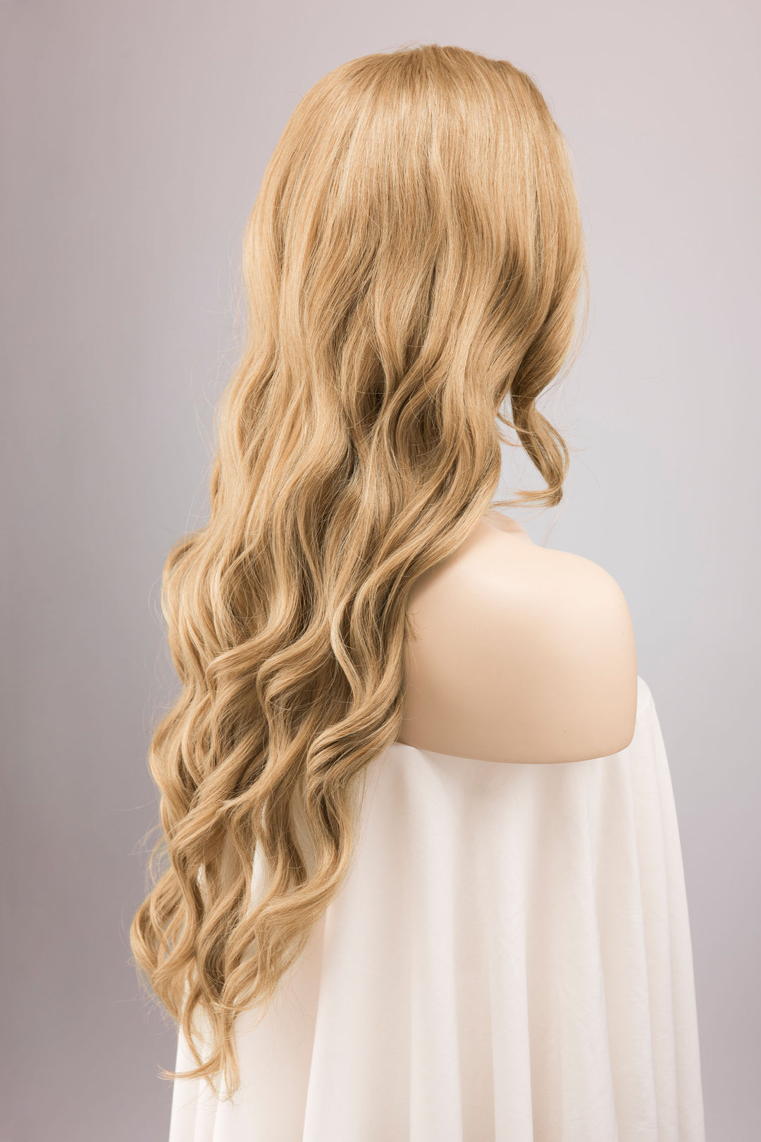 High Lady Lace Wig Golden Brown Wavy Hair ACOTAR Cosplay