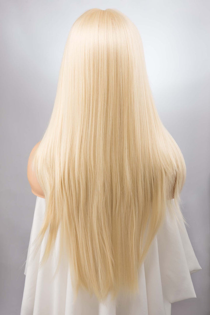 Light Blonde Straight Lace Front Synthetic Wig Ivy