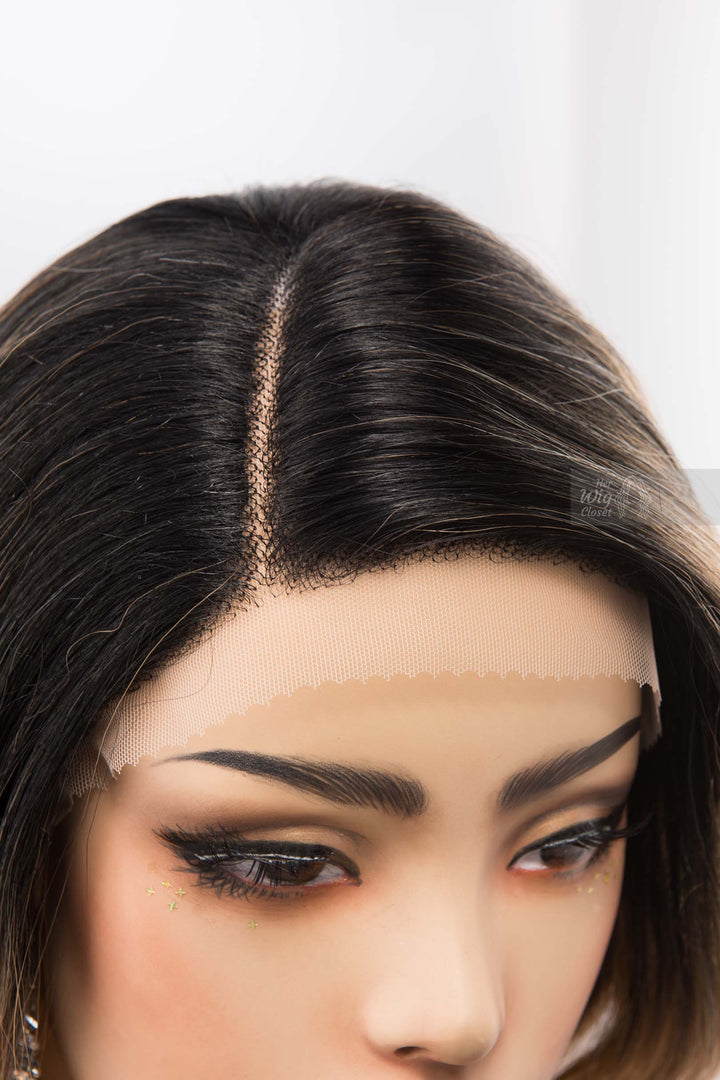 Ombre Platinum Blonde Wig Golden Creamy Lace Front Wig for Hair Loss Wig for Chemo Cosplay Wig Party Hair Her Wig Closet Keira