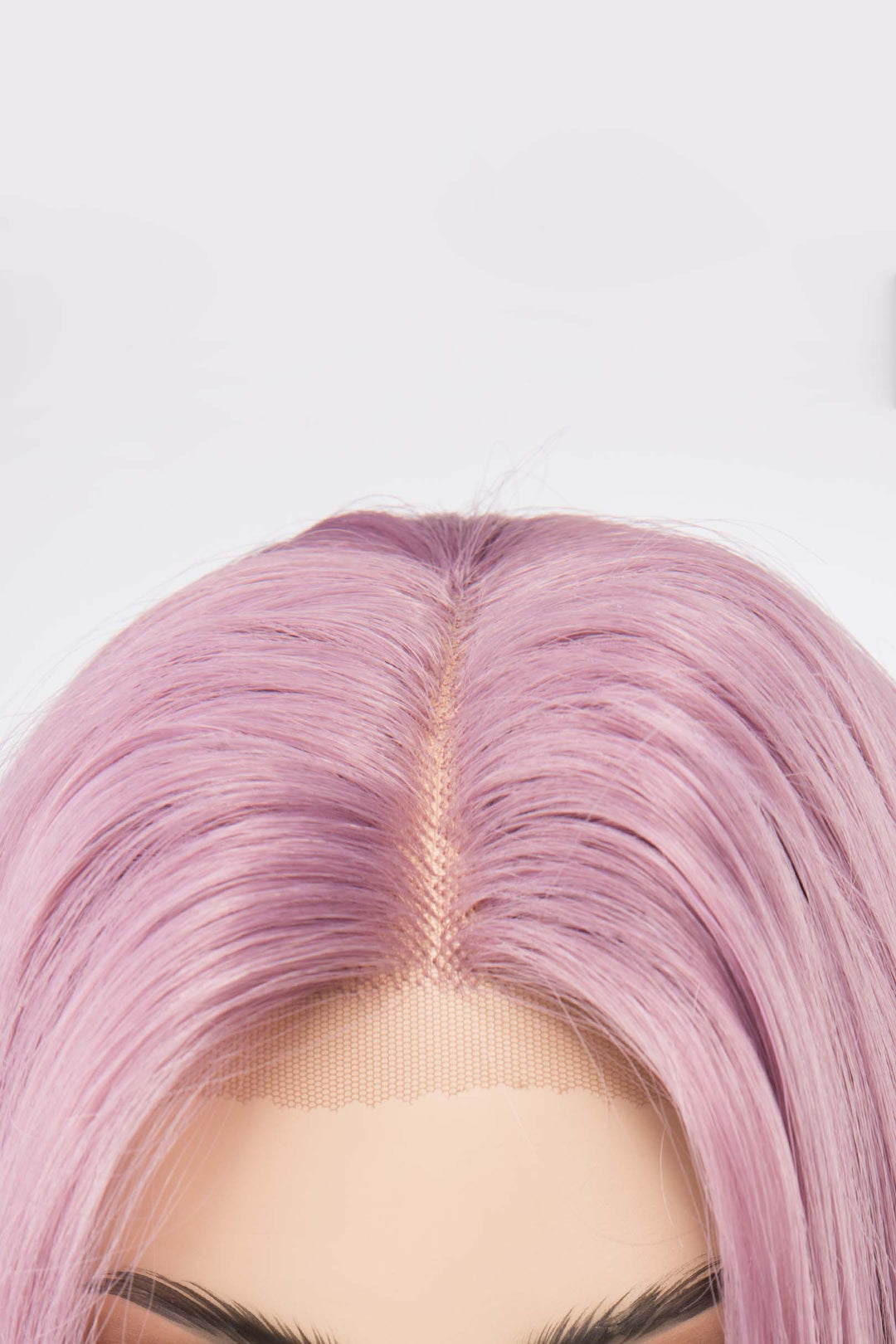 Lavender Straight Lace Front Synthetic Wig Kylin
