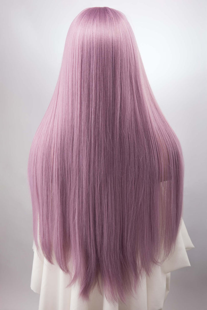 Lavender Straight Lace Front Synthetic Wig Kylin