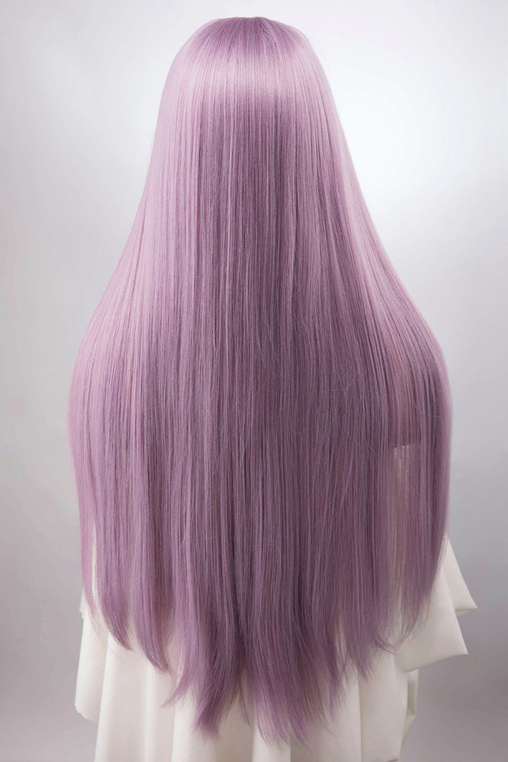 Lavender Straight Lace Front Synthetic Wig Kylin