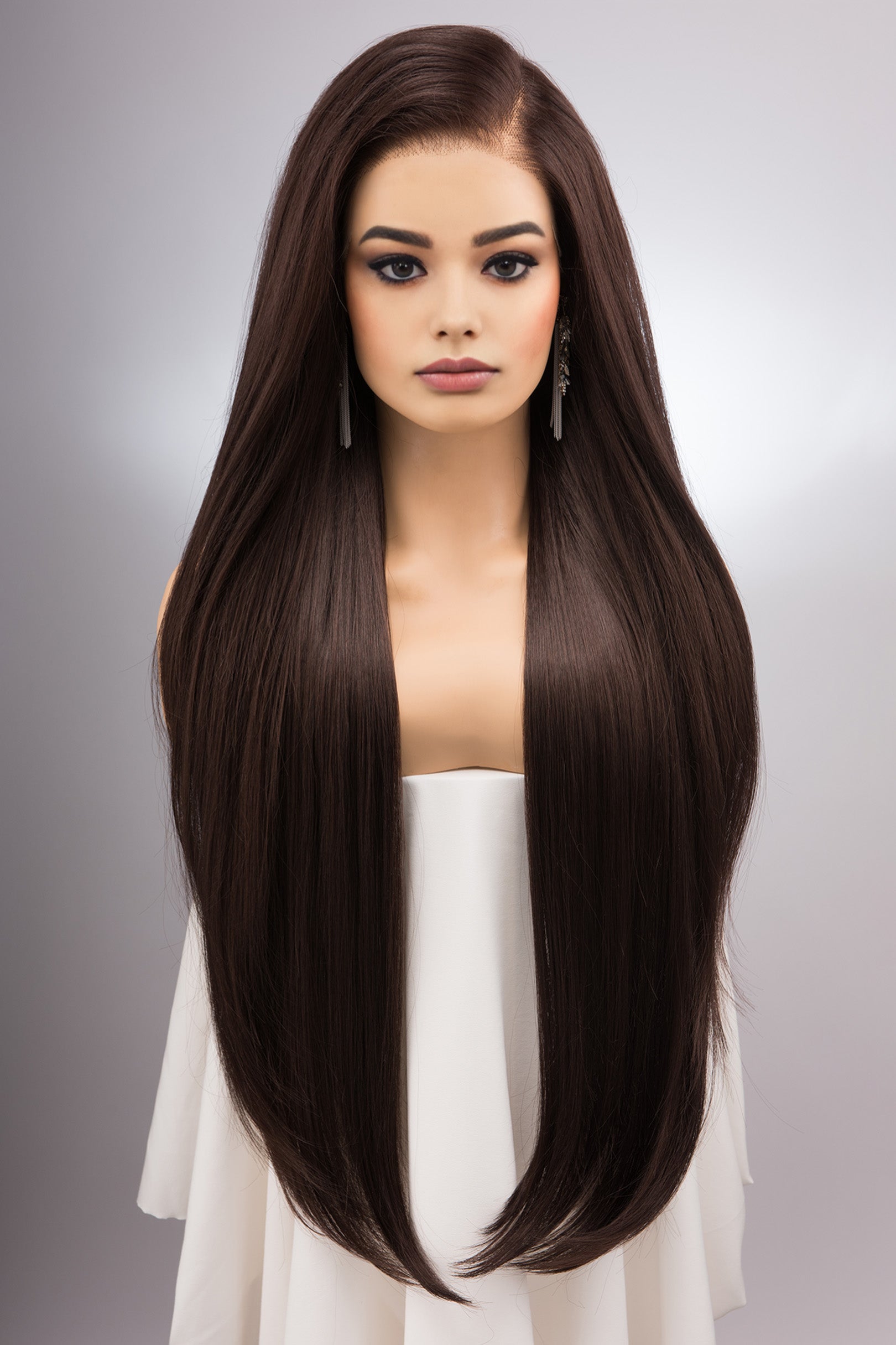 Chocolate Brown Straight 13