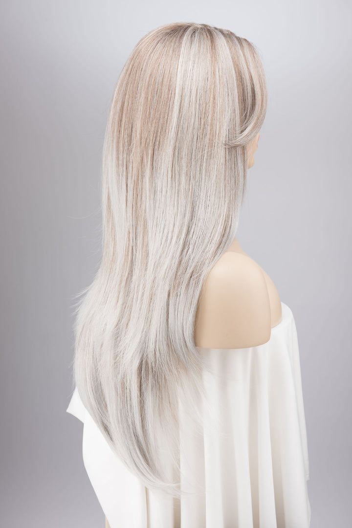 Ash Grey with Icy Silver Highlights Lace Wig Onida