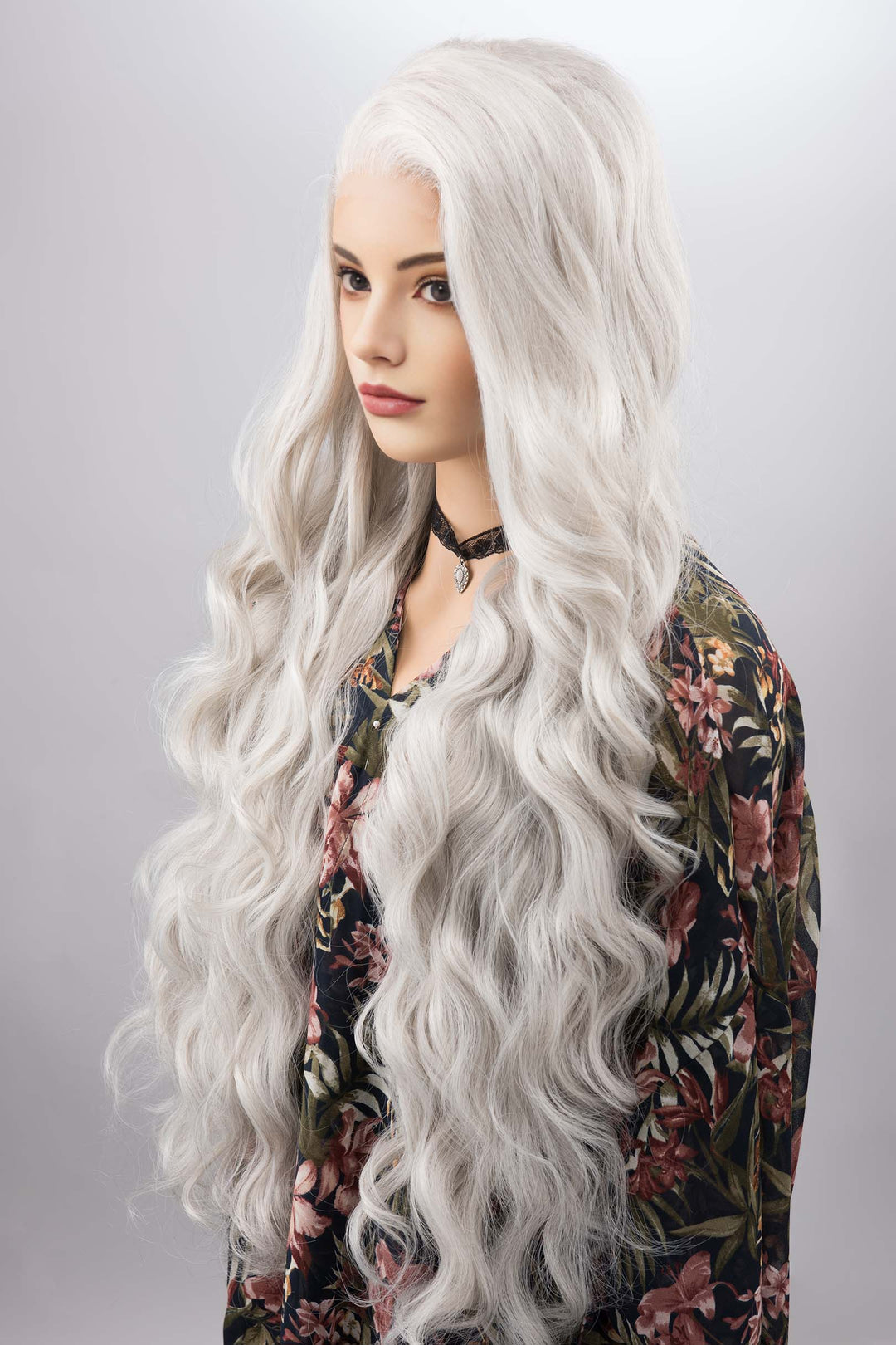 Pearl White Wig Silver Gray Lace Front Wig 13" X 4" Large Base Lace Top Wig Daenerys Lace Wig Rhaenyra Blonde Wig Her Wig Closet Orla