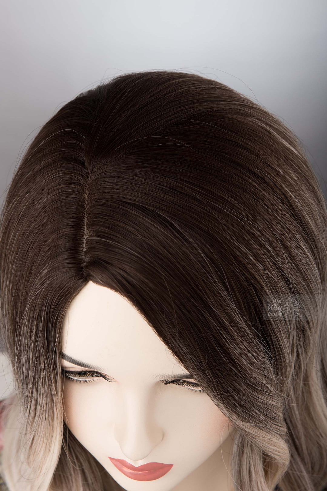 Vanilla Cream Ombre Blonde Wavy Wig Arlie