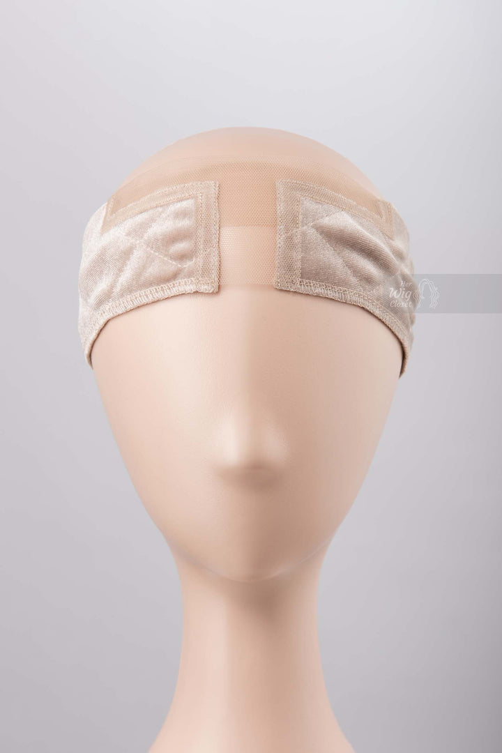Nude Velvet Lace Wig Grip Band Non-Slip, Anti-Slip Headband One Size Fits All Swiss Lace Wig Holder