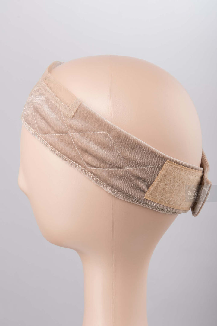 Nude Velvet Lace Wig Grip Band Non-Slip, Anti-Slip Headband One Size Fits All Swiss Lace Wig Holder