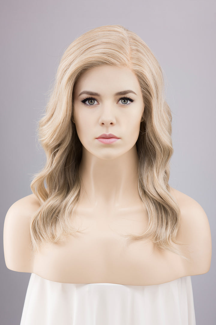 Ash Blonde Side Part Lace Front Wig Sue Storm