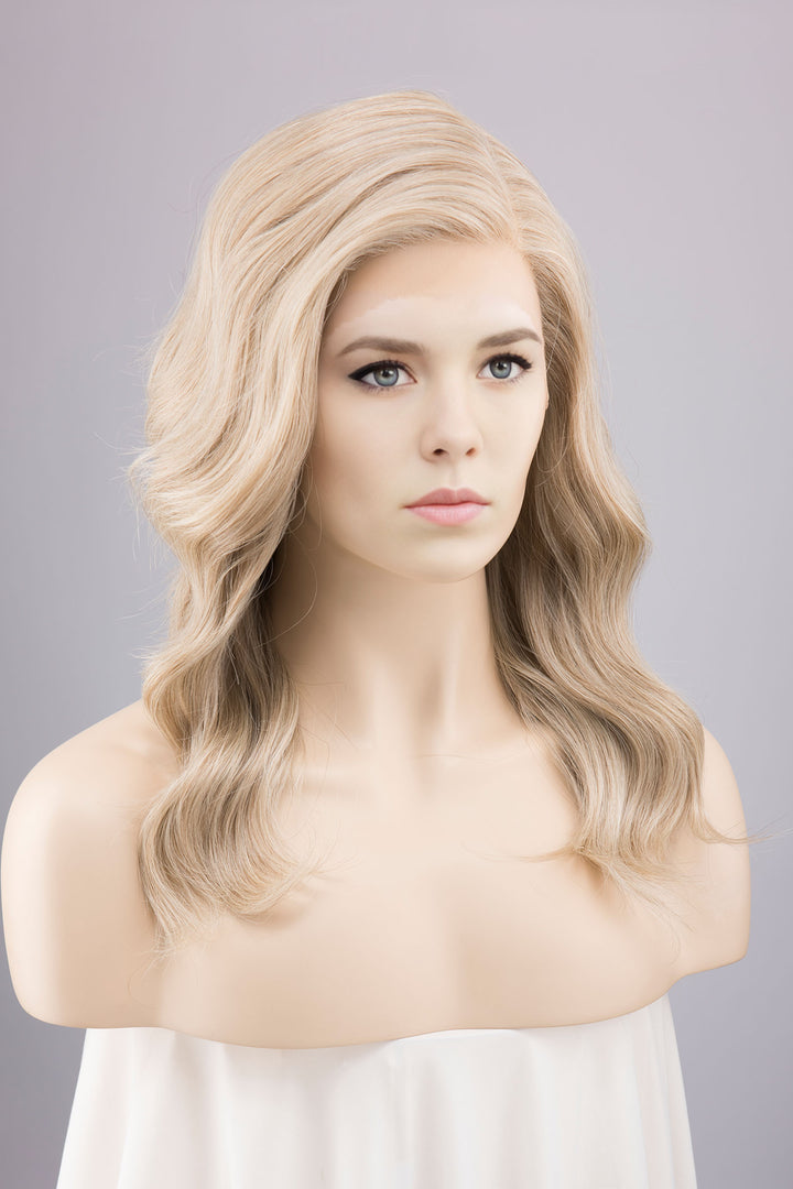 Ash Blonde Side Part Lace Front Wig Sue Storm