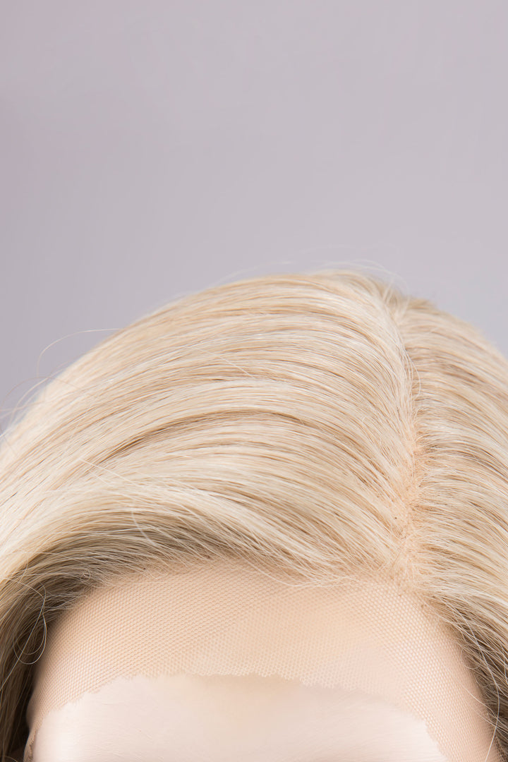 Ash Blonde Side Part Lace Front Wig Sue Storm