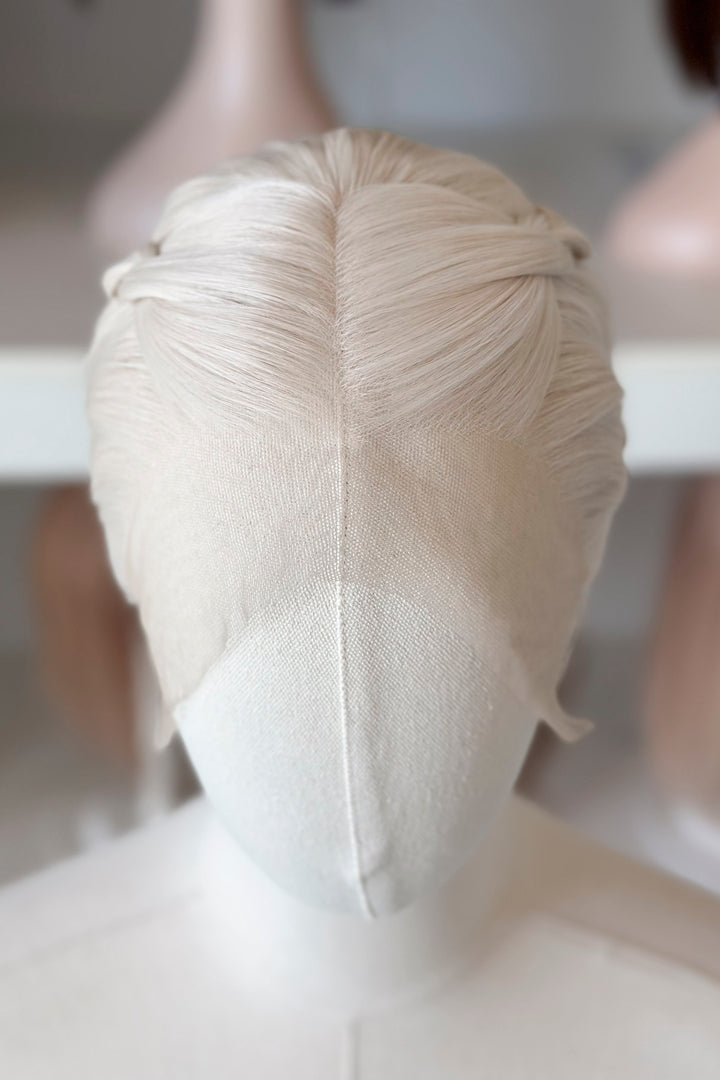 Icy Blonde Large Lace 13x4 Long Wavy Wig Game of Throne Rhaenyra Daenerys