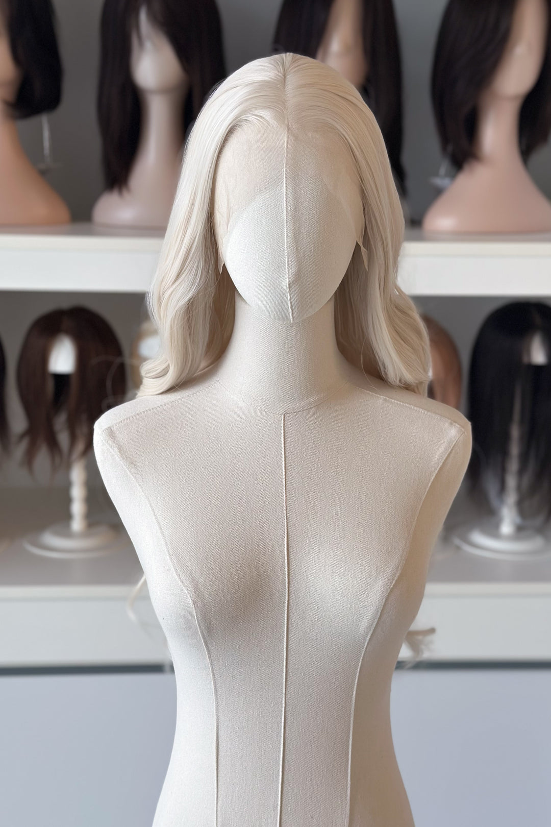 Icy Blonde Large Lace 13x4 Long Wavy Wig Game of Throne Rhaenyra Daenerys