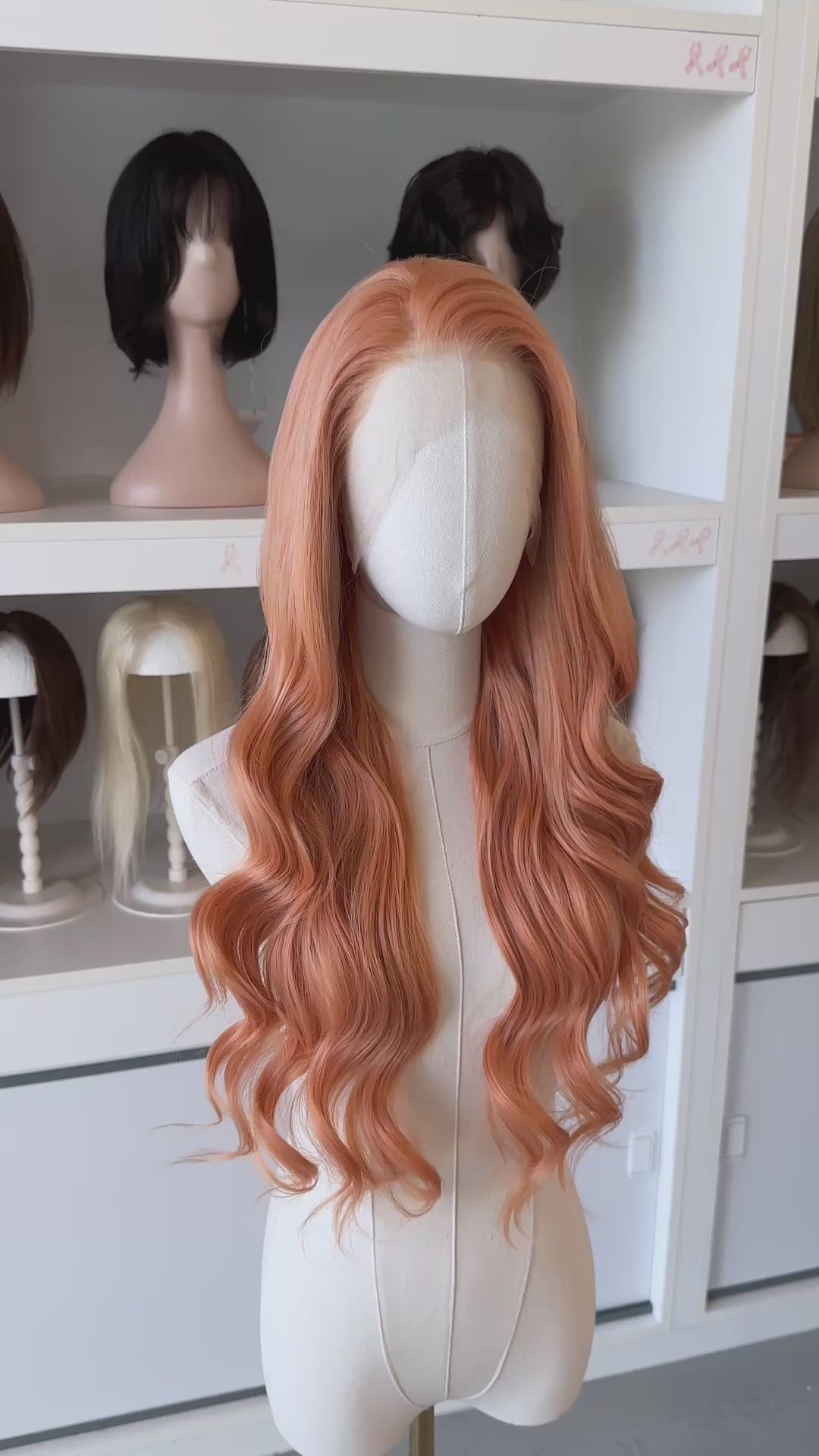 Eve wig shown from different angles