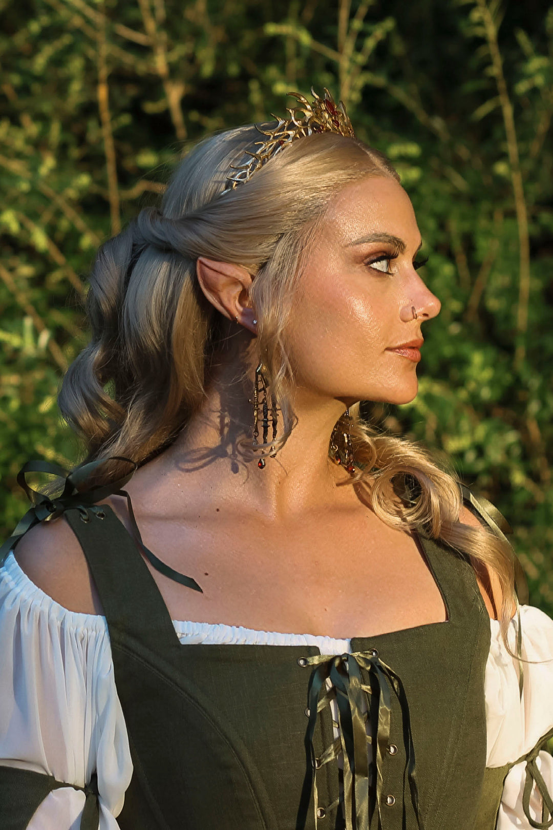 Golden Light Blonde Wavy Lace Front Wig Aelin