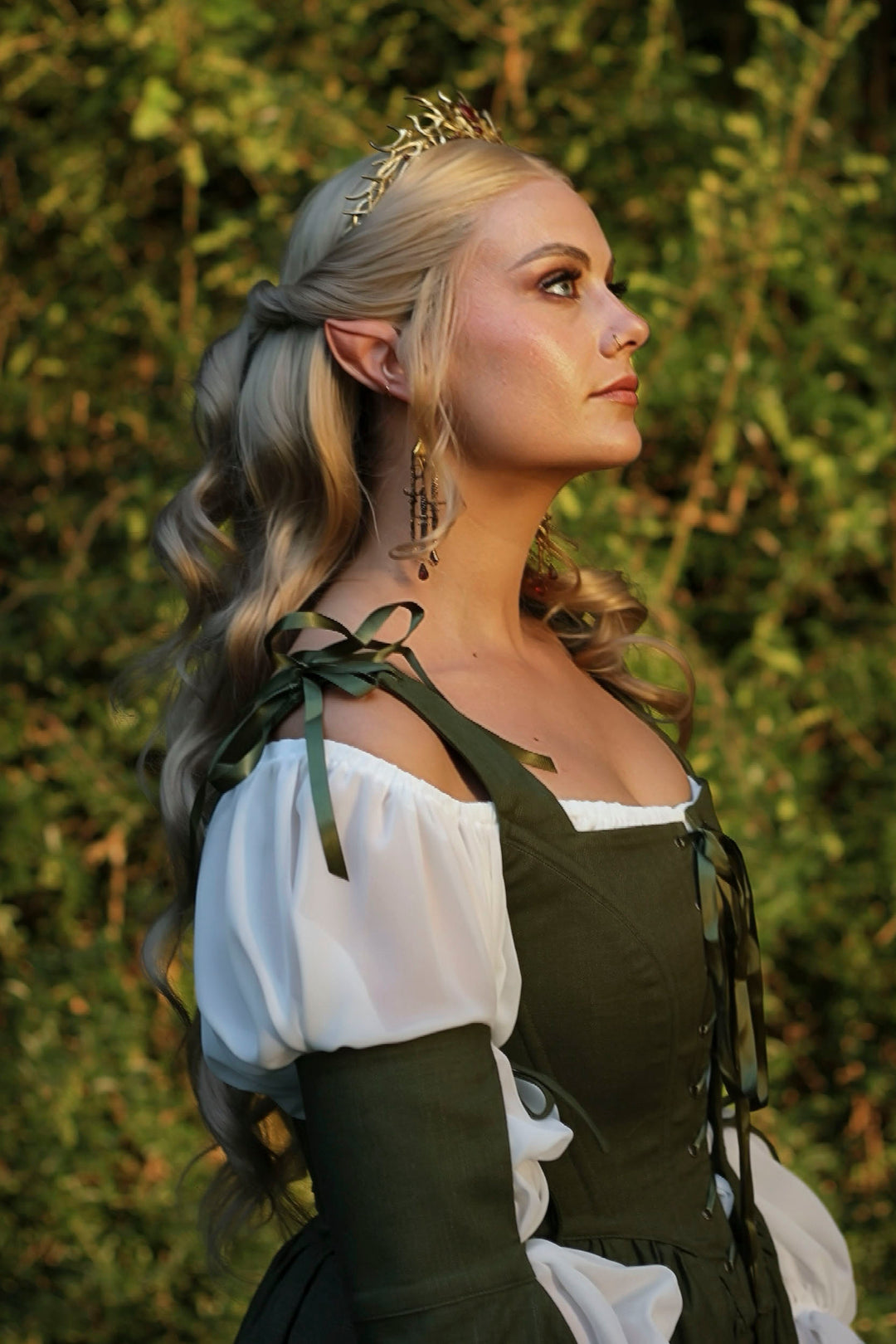 Golden Light Blonde Wavy Lace Front Wig Aelin