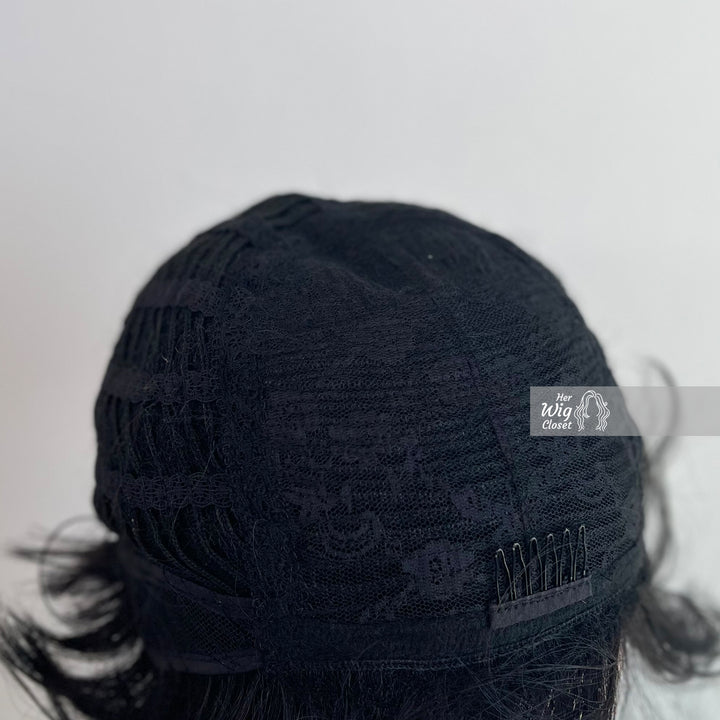 Natual Black Wavy Bob Wig | Her Wig Closet | Barbra