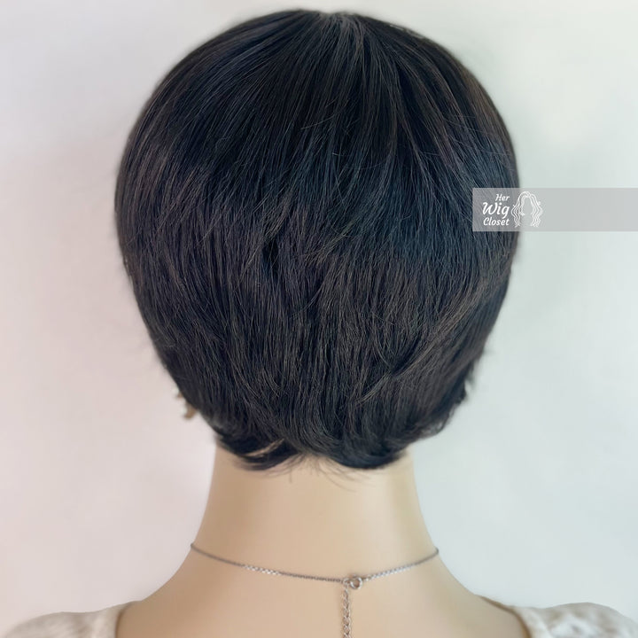 Natural Black Short Bob Wig | Her Wig Closet | Bethel