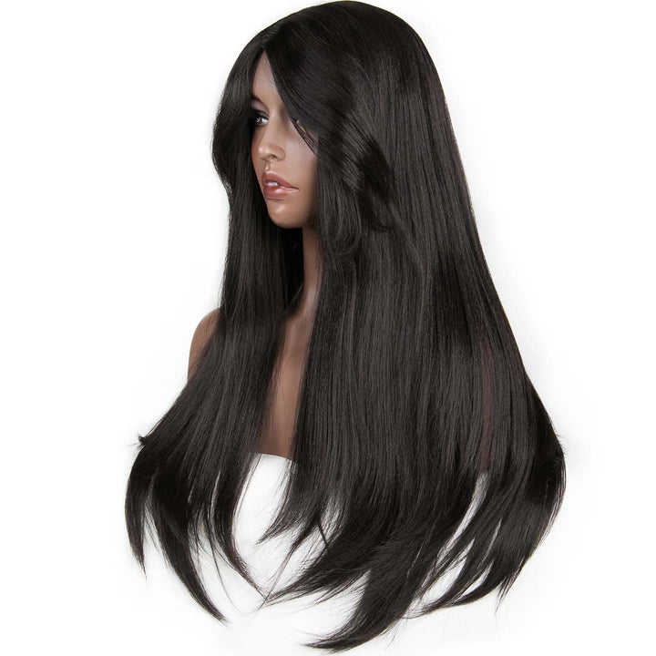 Catherine | 24" Black Straight Wig