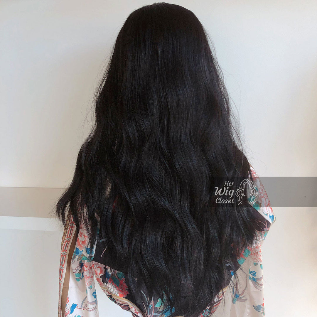 Bailey | 24" Black Wavy Lace Front Wig Her Wig Closet