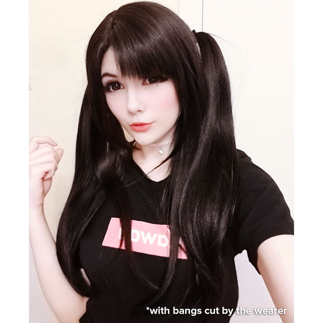 Catherine | 24" Black Straight Wig