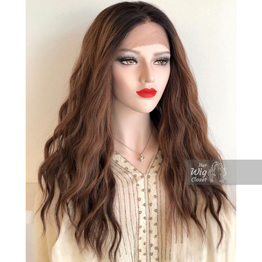 Shantell | Loose Wave Copper Lace Front Wig 24" Her Wig Closet